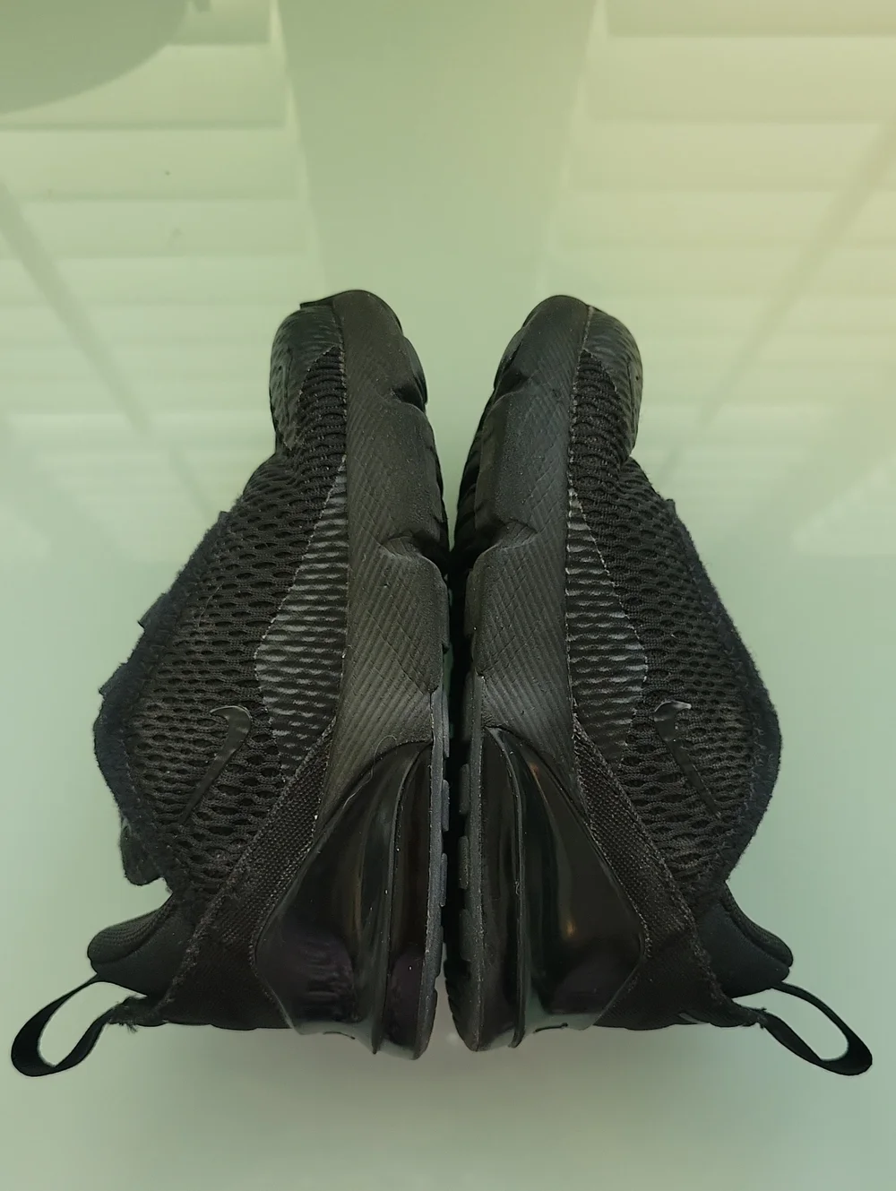 Nike Toddler Air Max 270 Triple Black Shoes Size 8C